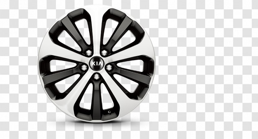 Alloy Wheel Kia Motors Carens - Automotive Tire Transparent PNG
