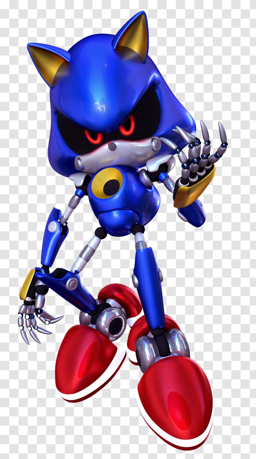 Metal Sonic The Hedgehog Mario & At Olympic Games Dash Doctor Eggman - Action Figure Transparent PNG