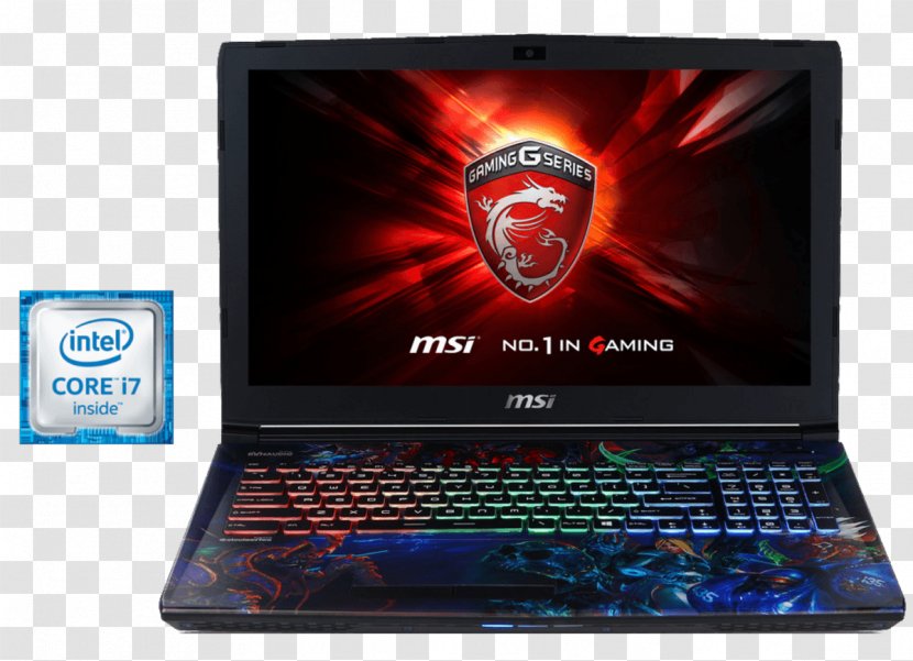 Laptop MSI Gaming 24GE Desktop Computers - Part Transparent PNG