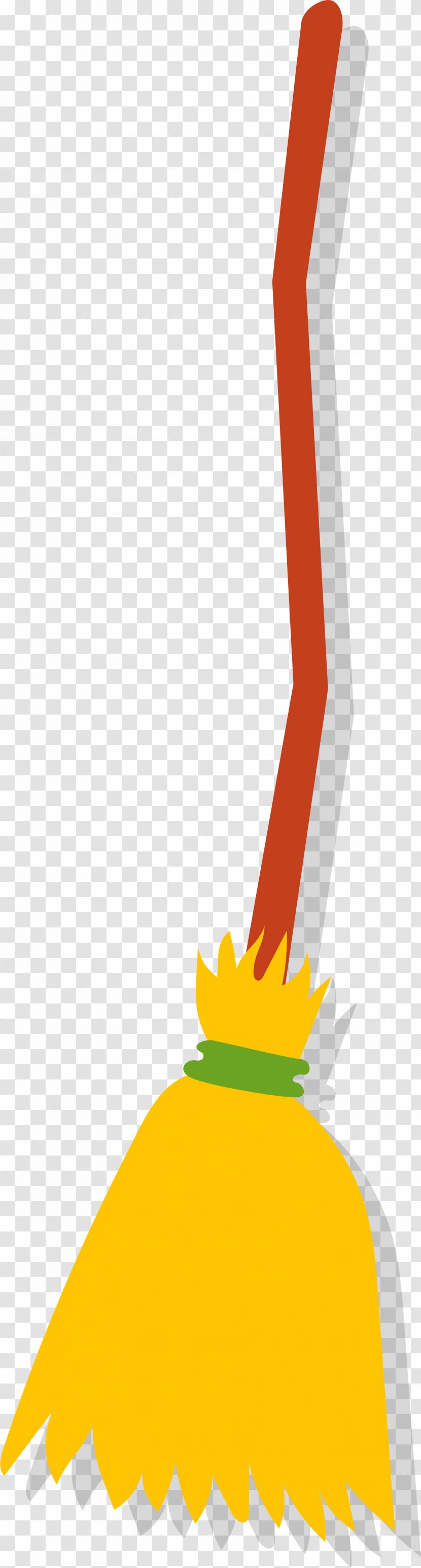 Cartoon Witches Broom - Beak - Diagram Transparent PNG