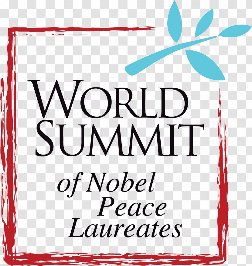 World Summit Of Nobel Peace Laureates Prize - Text - Diplomacy Transparent PNG