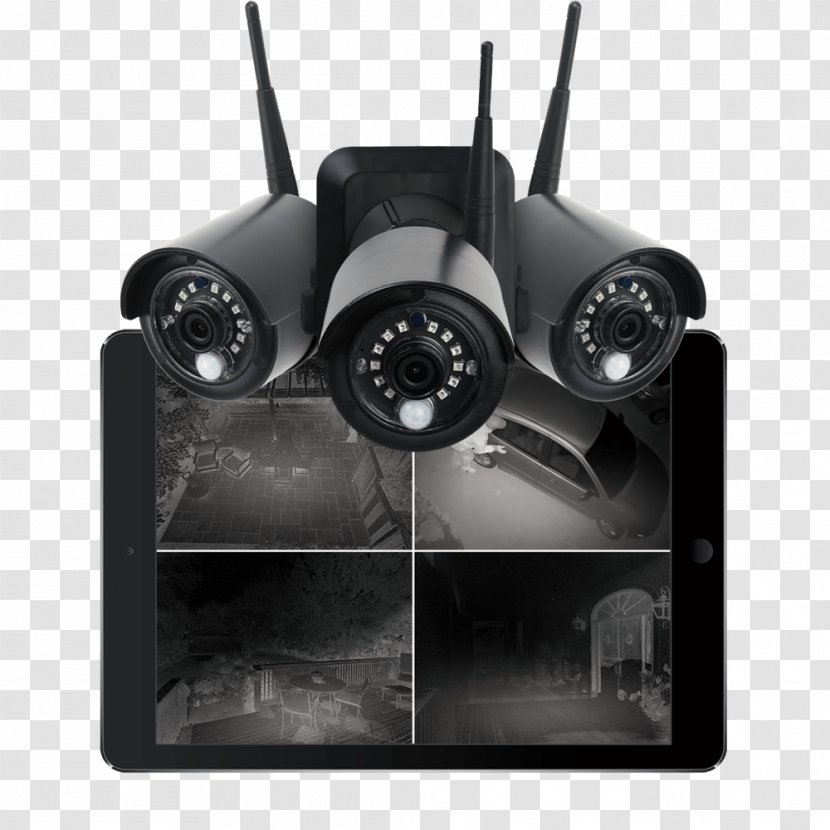 Wireless Security Camera Alarms & Systems Closed-circuit Television - Technology Transparent PNG
