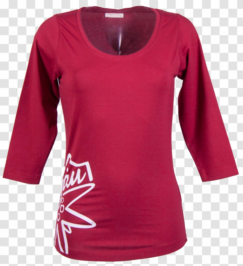 Long-sleeved T-shirt Shoulder - Sleeve Transparent PNG