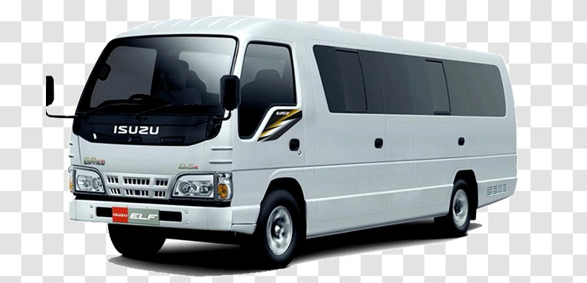 Isuzu Elf Bus Car Bali Transparent PNG