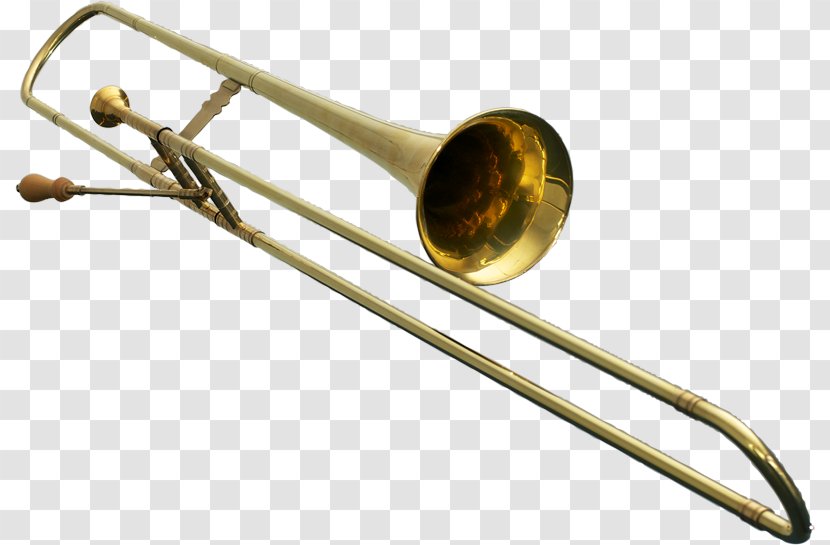 Types Of Trombone Sackbut Trumpet Mellophone - Flower Transparent PNG
