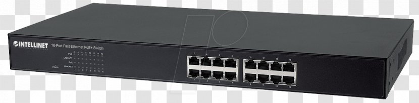 Network Switch Gigabit Ethernet Power Over Hub - USB Transparent PNG