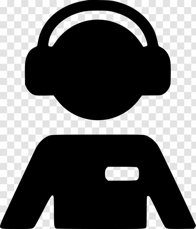 Customer Service - Audio Equipment - Silhouette Transparent PNG