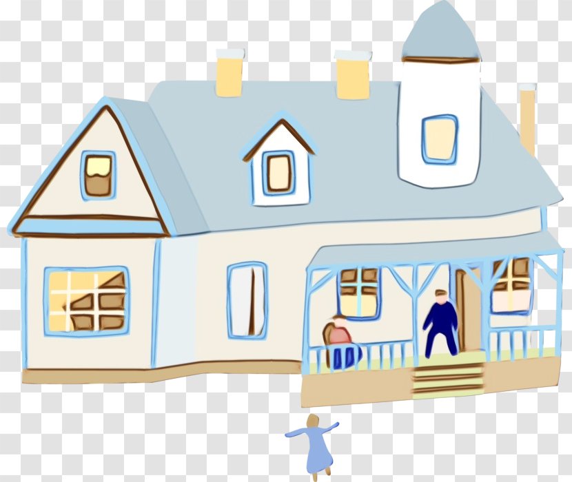 Property House Home Real Estate Building - Playhouse Roof Transparent PNG