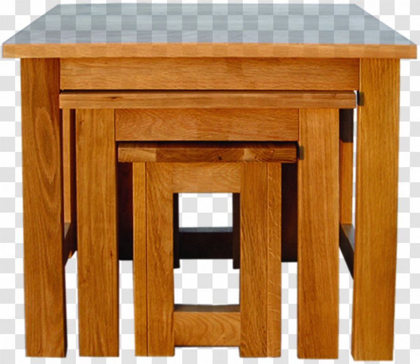 Table Furniture Wood Living Room Bedroom - Solid - Oak Transparent PNG