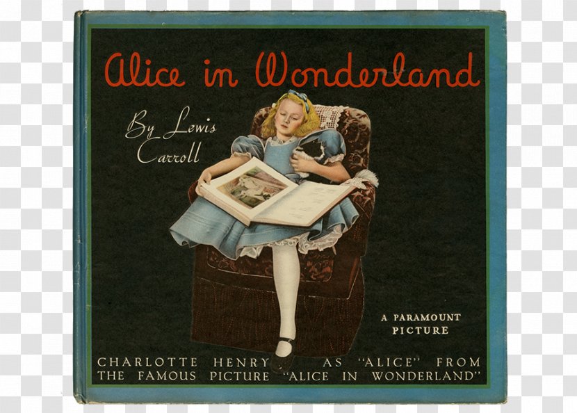 Advertising - Poster - Alice In Wonderland Book Transparent PNG