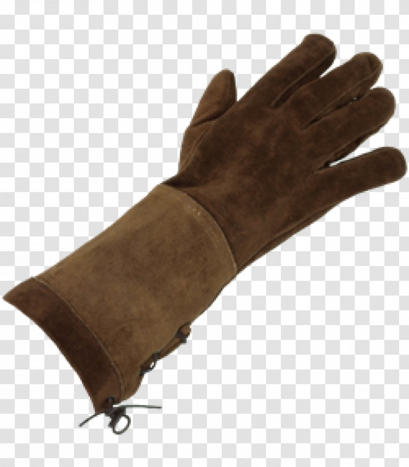 Glove Gauntlet Suede Leather Boot - Clothing Accessories Transparent PNG