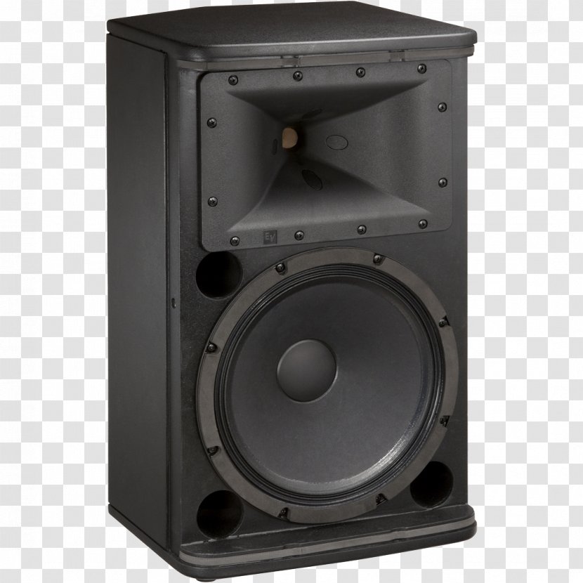 Electro-Voice Powered Speakers Loudspeaker Public Address System Full-range Speaker - Frame - Audio Image Transparent PNG