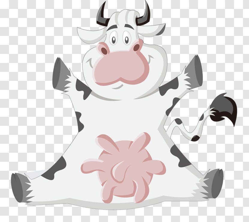 Cattle Cartoon Clip Art - Drawing - Animal Cow Transparent PNG