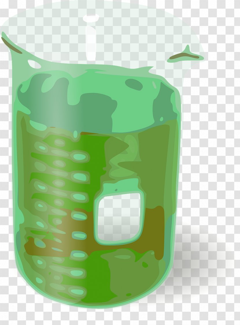Beaker Laboratory Glassware Clip Art - Cylinder - Plastic Transparent PNG