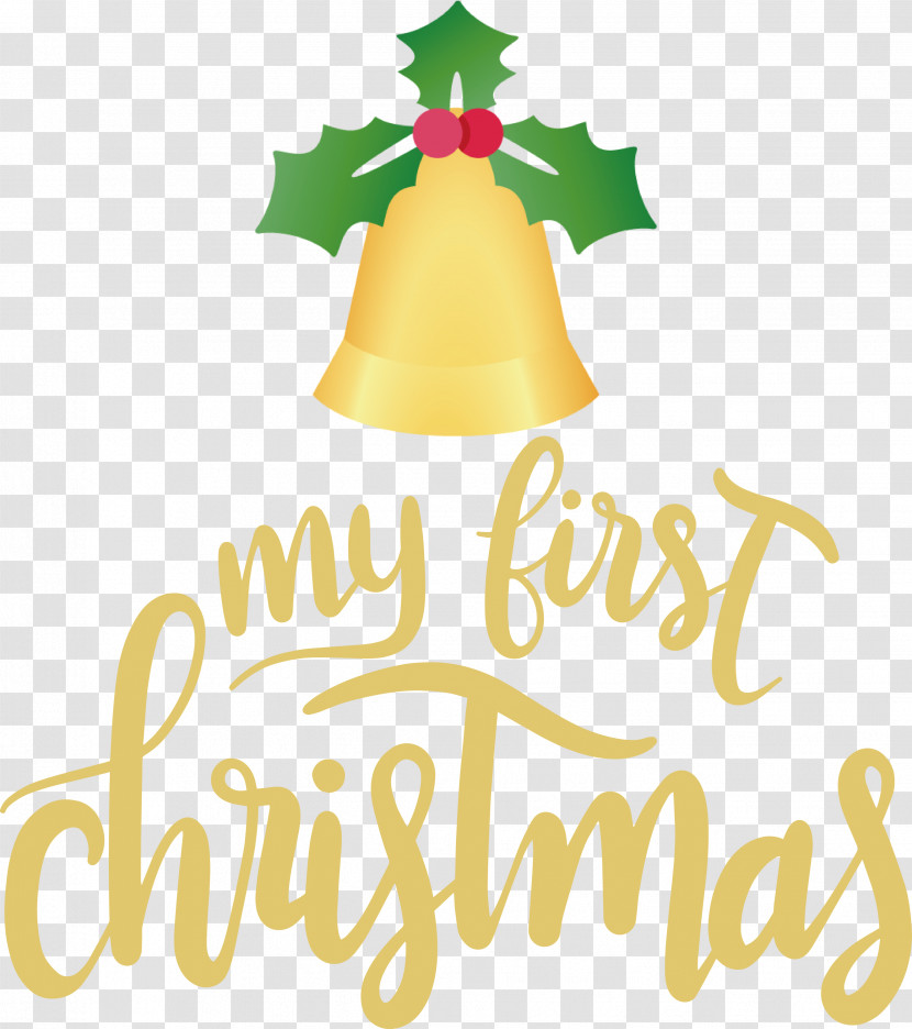 My First Christmas Transparent PNG