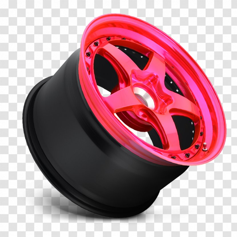 Alloy Wheel Rim Forging Spoke - PINK FLOOR Transparent PNG