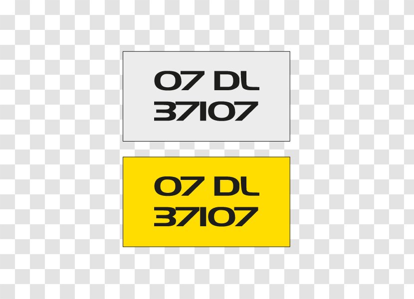 Brand Logo Business - Signage - Yellow Plate Transparent PNG