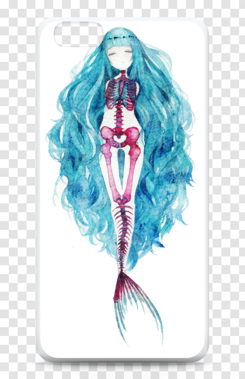 Mermaid Watercolor Painting Drawing Art - Fairy Transparent PNG