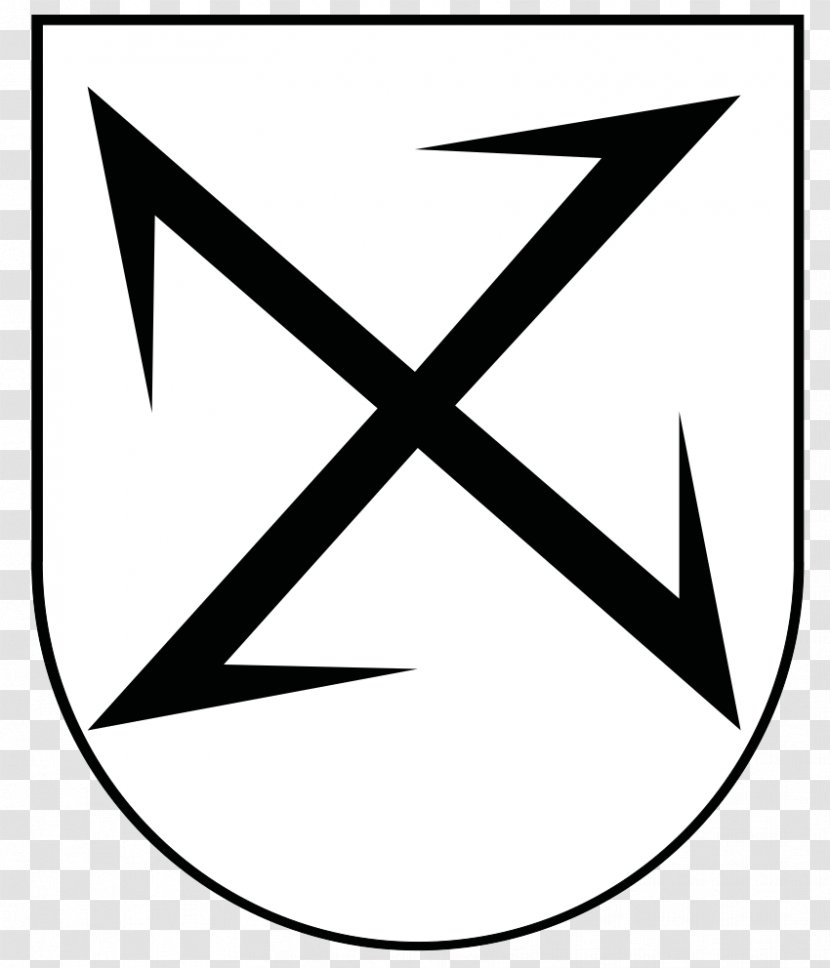 Wolfsangel Coat Of Arms Mietersheim Hugsweier - Symmetry - Lahr Transparent PNG