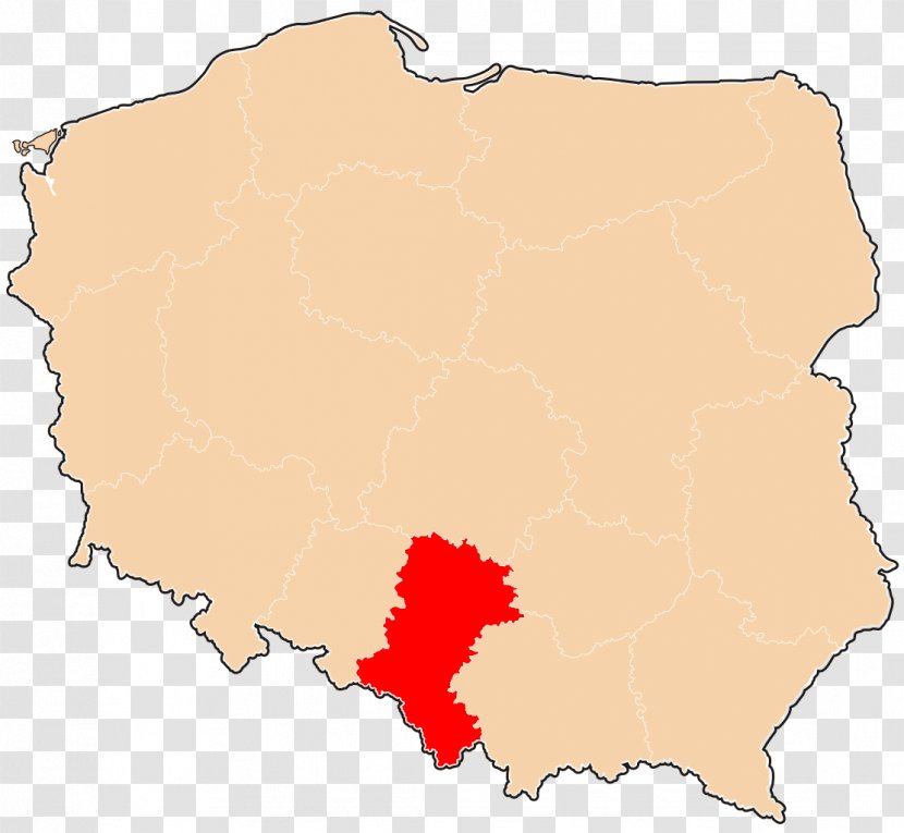 Warmian-Masurian Voivodeship Lesser Poland Silesian Map Administrative Divisions Of Transparent PNG