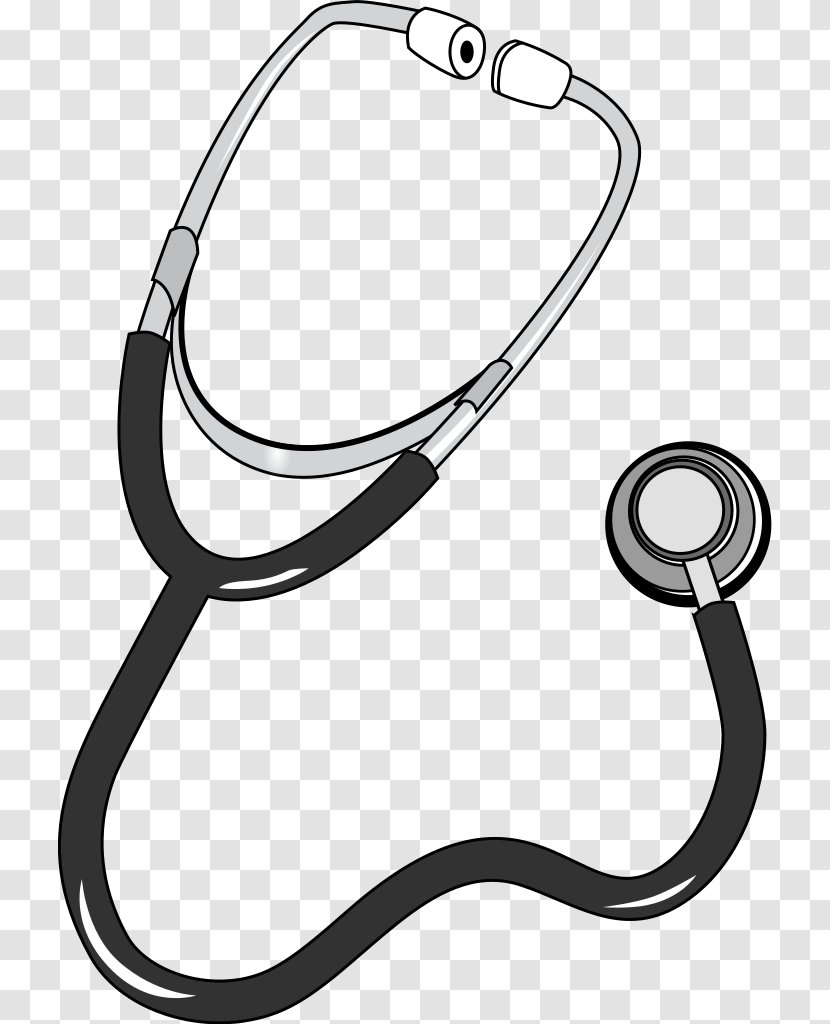 Stethoscope Medicine Physician Clip Art - Coloring Book - David Littmann Transparent PNG