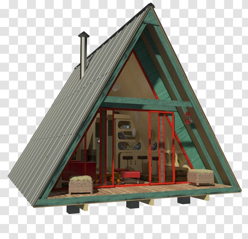A-frame House Plan Timber Framing - Tiny Movement Transparent PNG