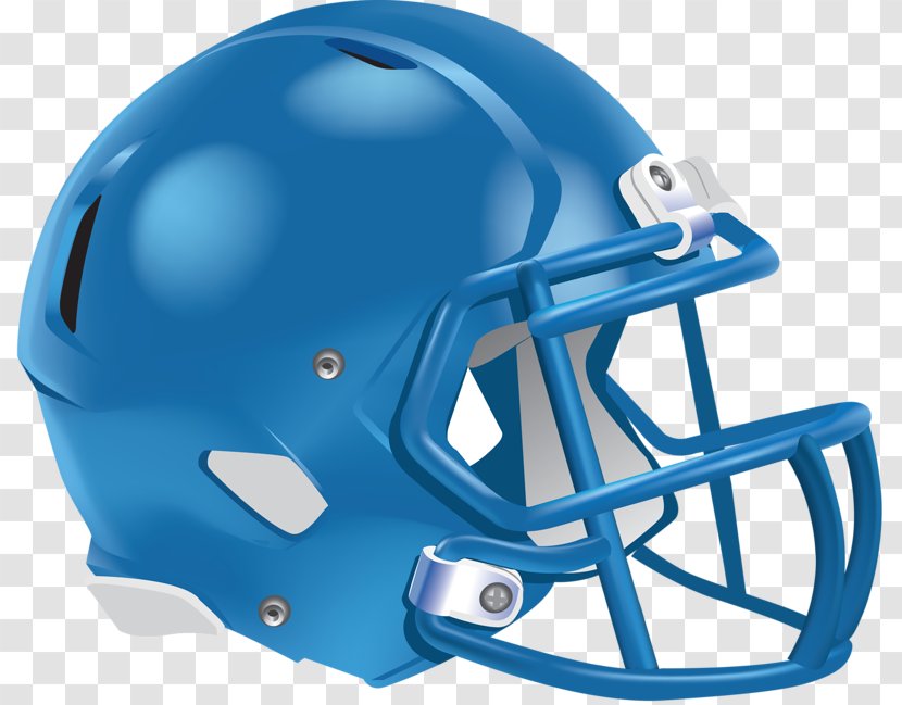 Los Angeles Rams NFL Super Bowl Football Helmet - Face Mask - Blue Transparent PNG