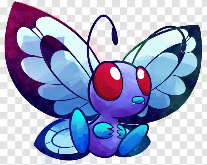 Ash Ketchum Butterfree Pikachu Caterpie Beedrill - Video Games Transparent PNG
