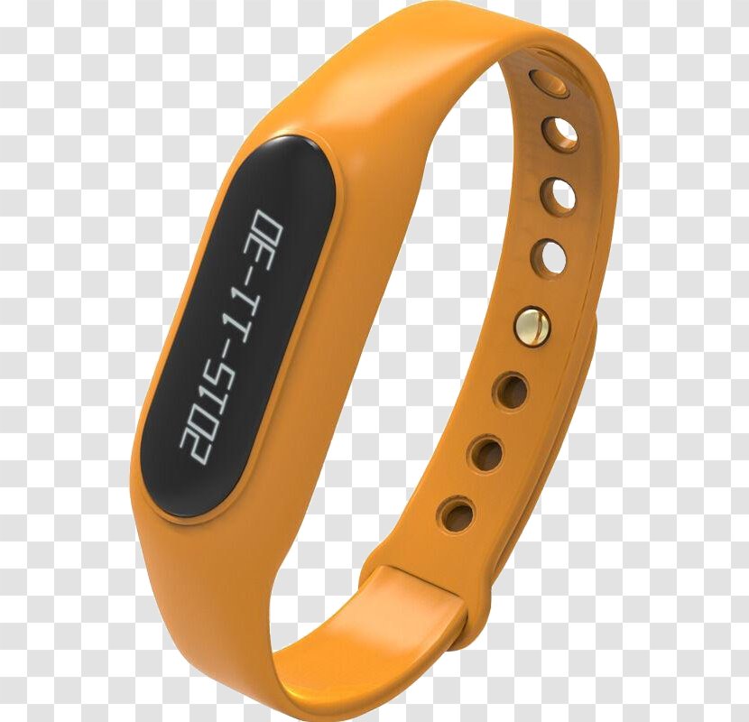 Smartwatch Orange Watch Strap - Smart Bracelet Transparent PNG