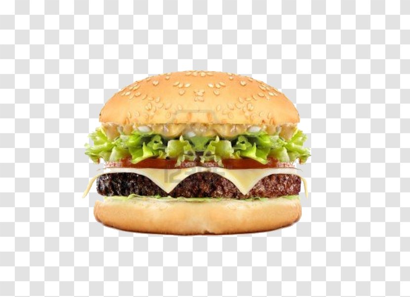 Cheeseburger Hamburger Big N' Tasty French Fries Take-out - Veggie Burger Transparent PNG