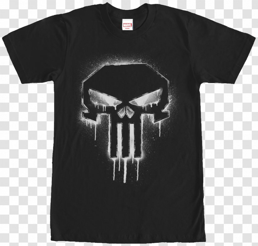 Punisher T-shirt Deadpool Iron Man - Superhero Transparent PNG