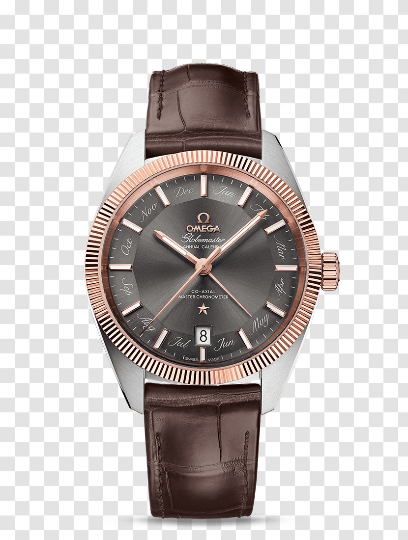Omega SA Chronometer Watch Annual Calendar Jewellery - Strap Transparent PNG