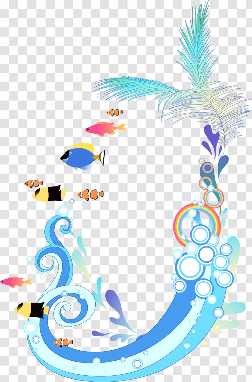 Summer Illustration - Fictional Character - Vector Vacation Element Lace Pattern Transparent PNG