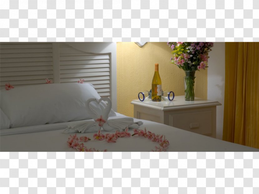 Bed Frame Bedroom Mattress Table - Seaside Villa Transparent PNG