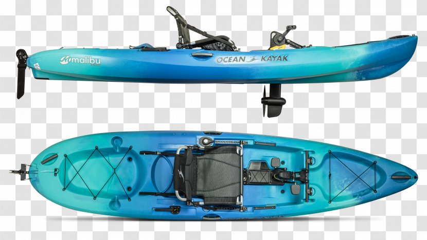 Ocean Kayak Malibu Two Fishing Sea Sit-on-top - Paddle Transparent PNG