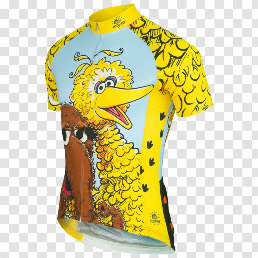 T-shirt Big Bird Mr. Snuffleupagus Elmo Cookie Monster - Sleeve - Sesame Street Transparent PNG