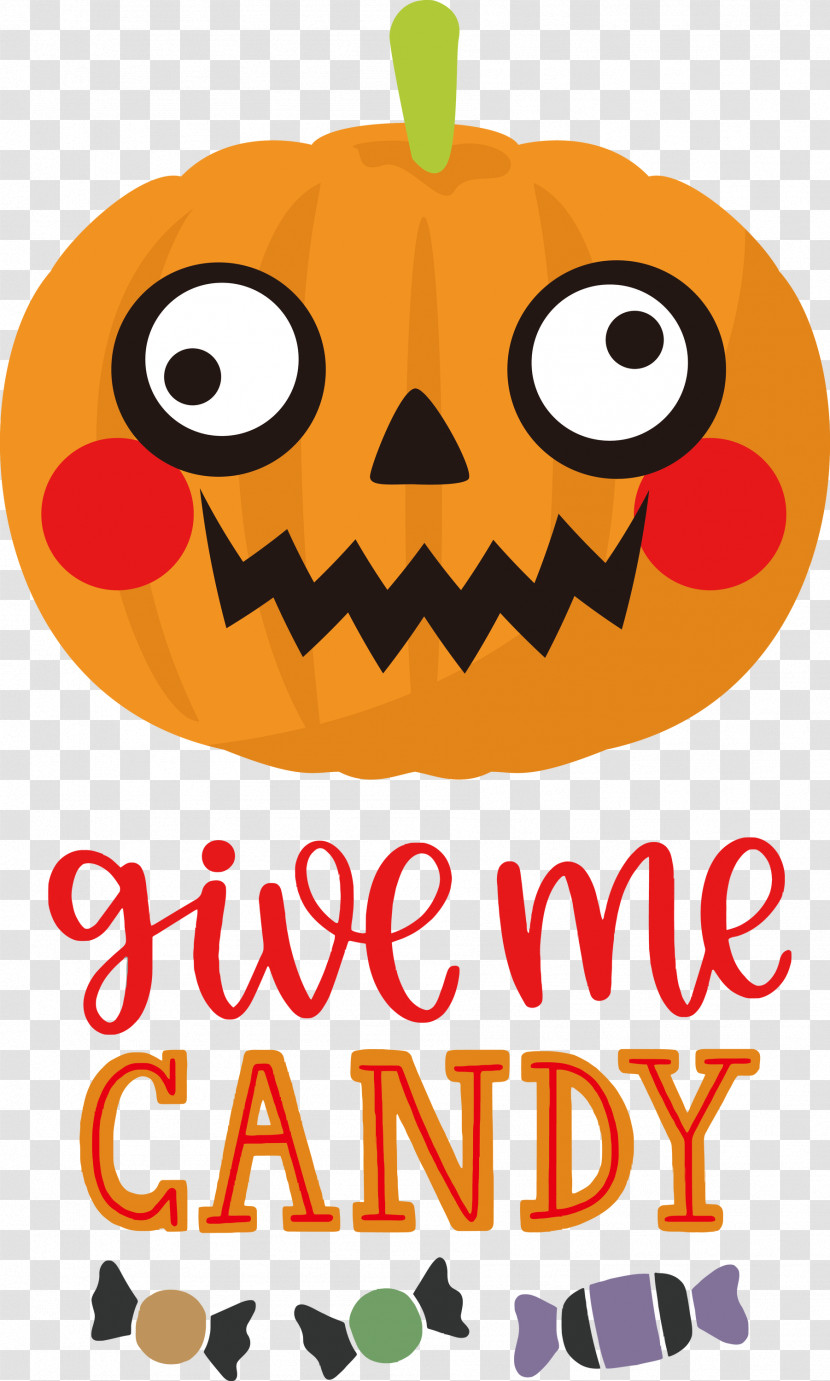 Give Me Candy Trick Or Treat Halloween Transparent PNG