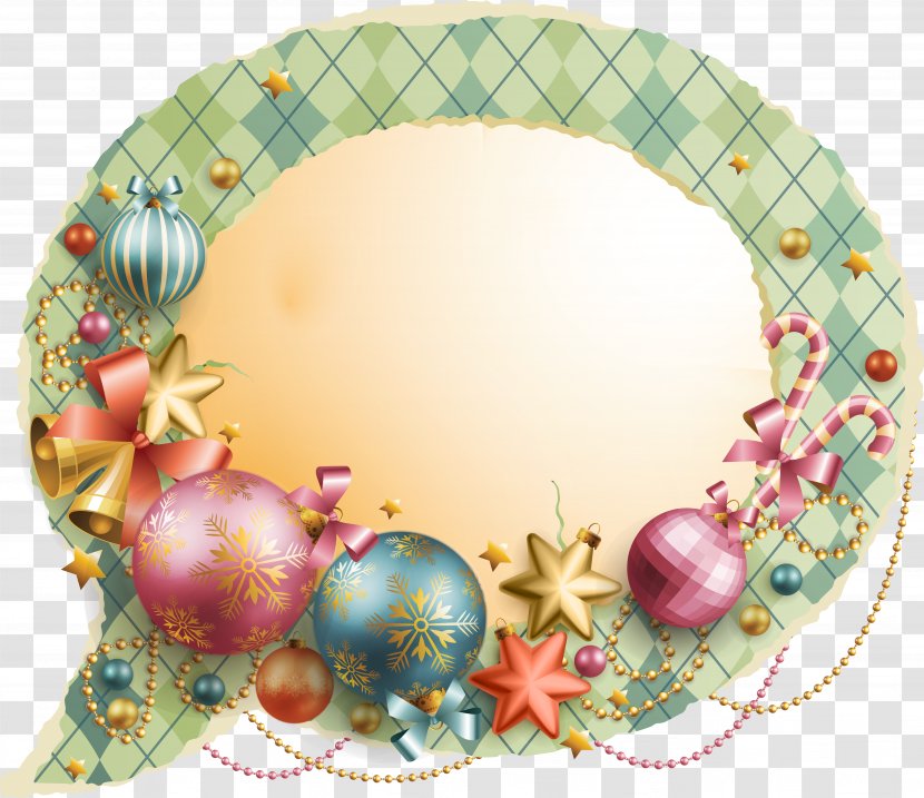 Christmas Ornament Vignette - Decoration Transparent PNG