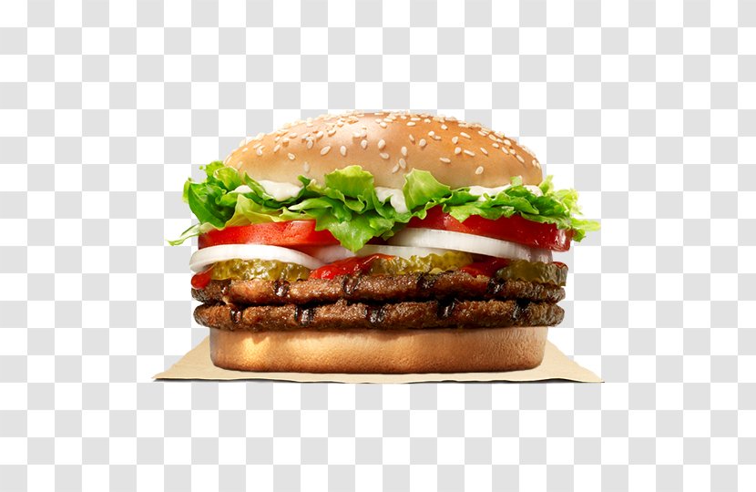 Whopper Hamburger Cheeseburger Big King Chicken Sandwich - Recipe - Double 11 Presale Transparent PNG