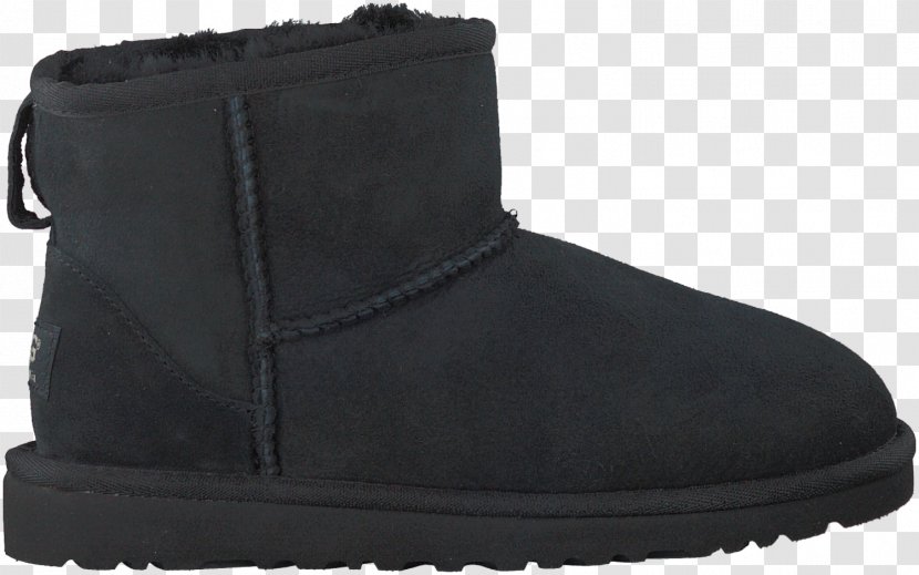 Snow Boot Footwear Shoe Suede - Black M Transparent PNG