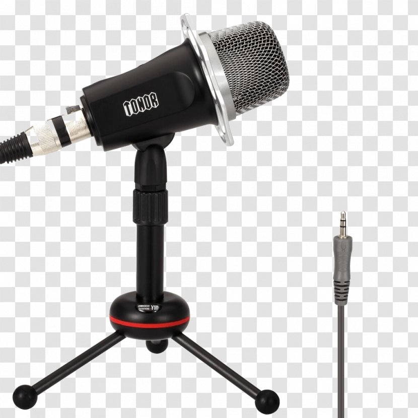 Microphone Condensatormicrofoon Recording Studio Sound And Reproduction - Silhouette Transparent PNG