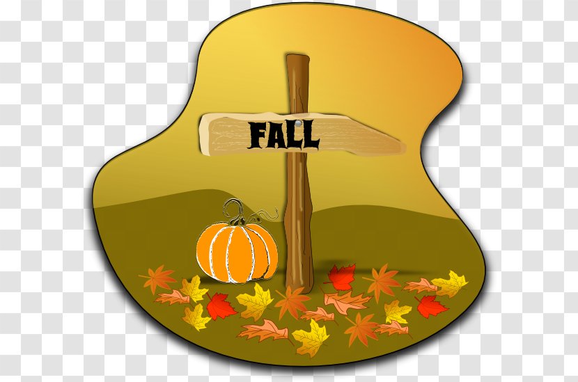 Clip Art Openclipart Autumn Vector Graphics Free Content - Symbol - Fall Wood Signs Transparent PNG