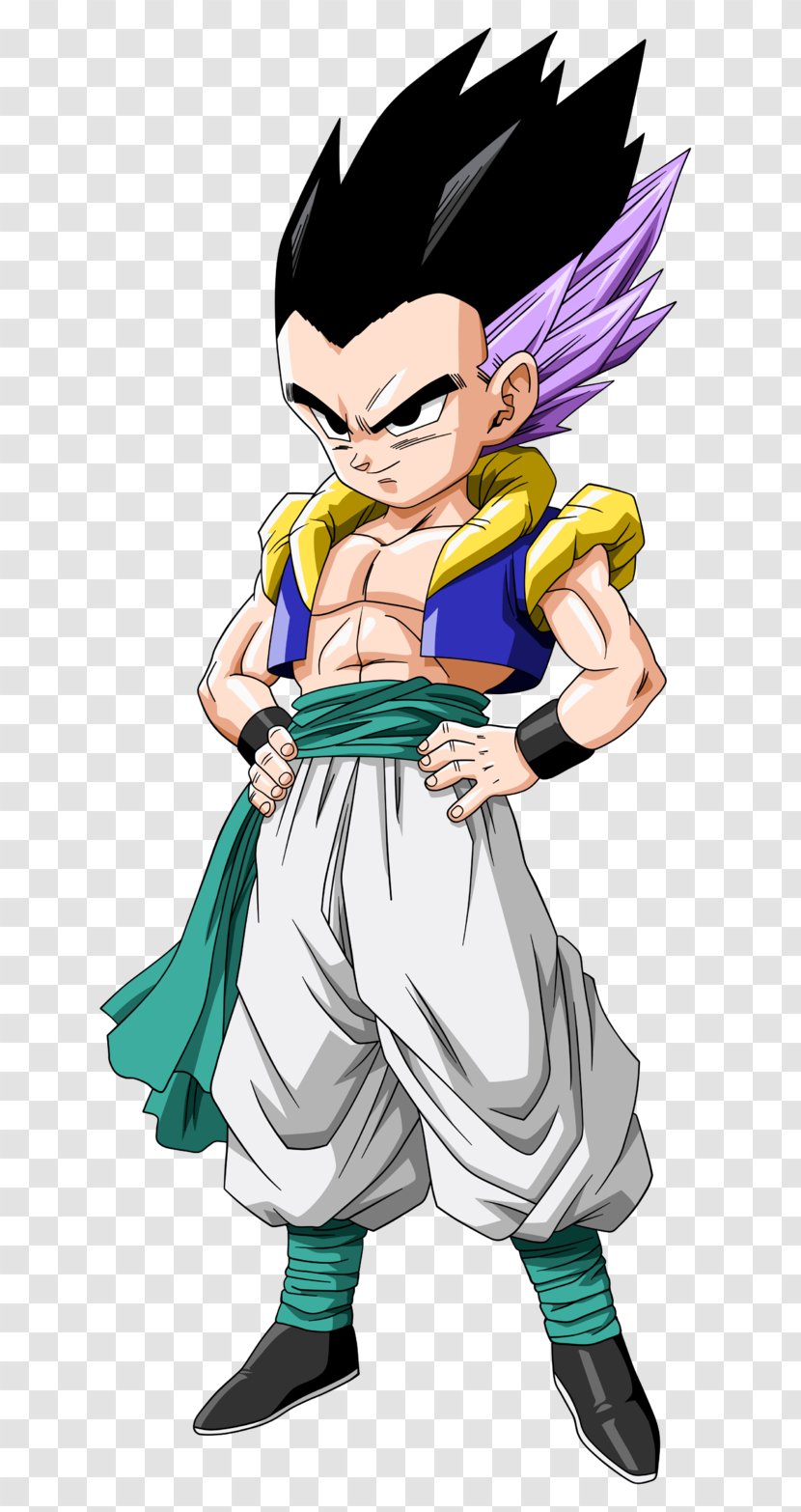 Gotenks Goku Gohan Trunks - Cartoon Transparent PNG