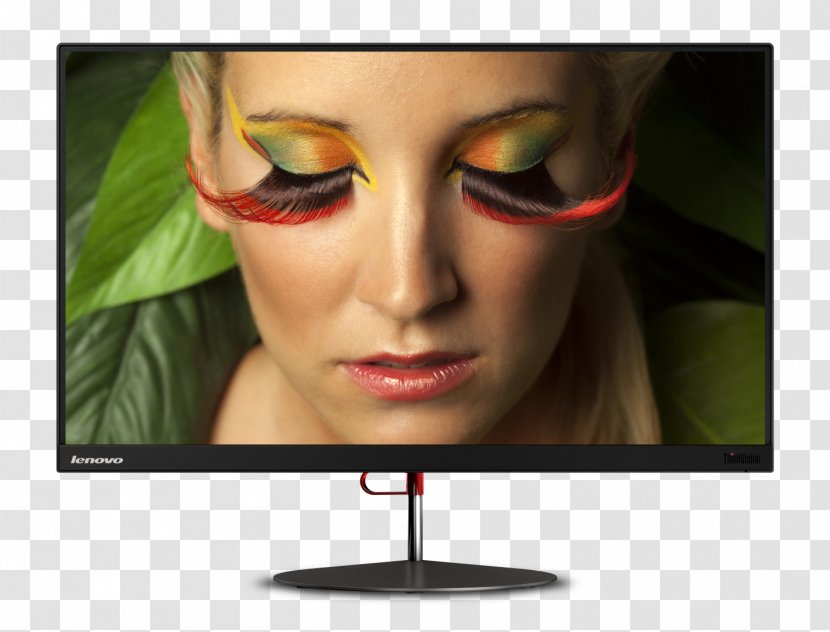 Lenovo ThinkVision IPS Panel 1080p Computer Monitors Display Resolution - Lip - Colour Vision Transparent PNG