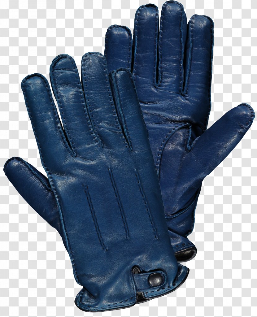 Cobalt Blue Glove - Safety Transparent PNG