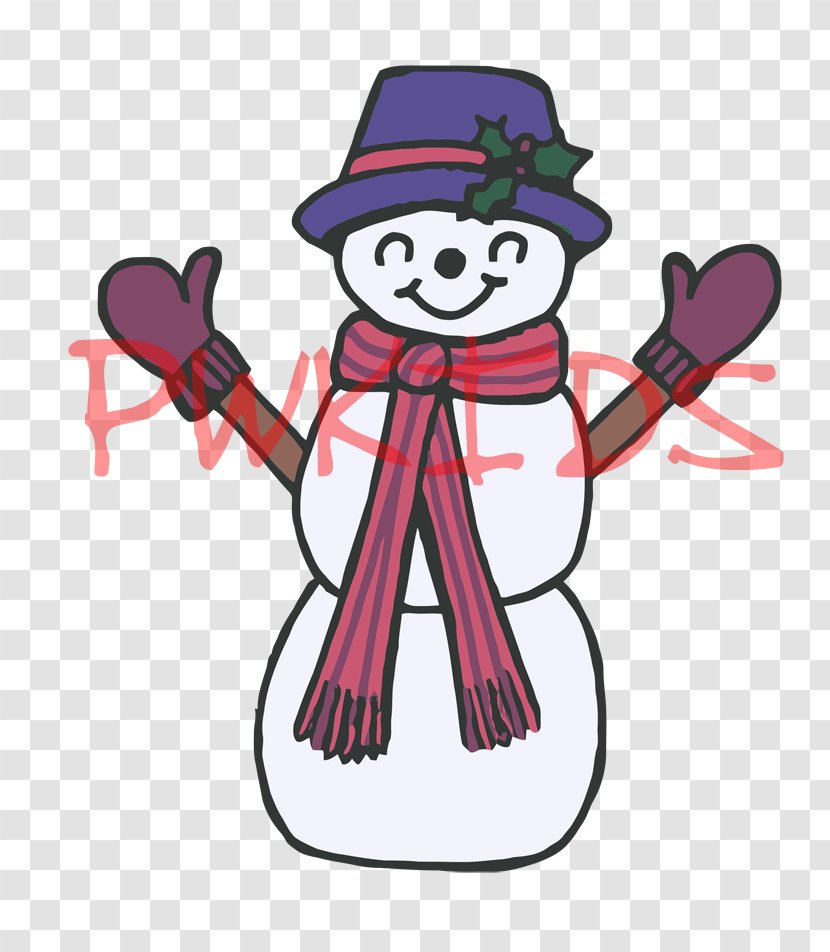 Frosty The Snowman Free Content Clip Art - Pink - Clipart Transparent PNG