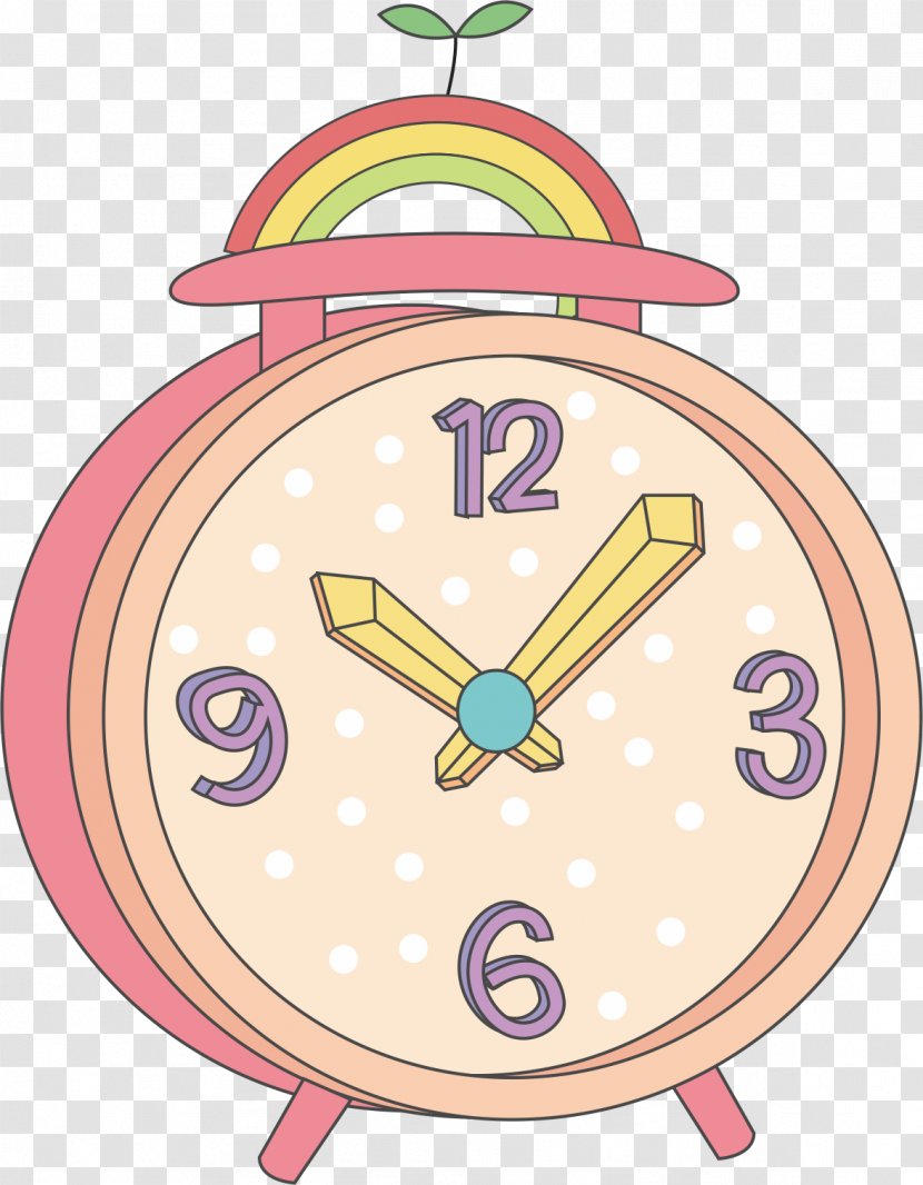 Alarm Clock Winter Vacation First Day Of School - Home Accessories - Watch Transparent PNG