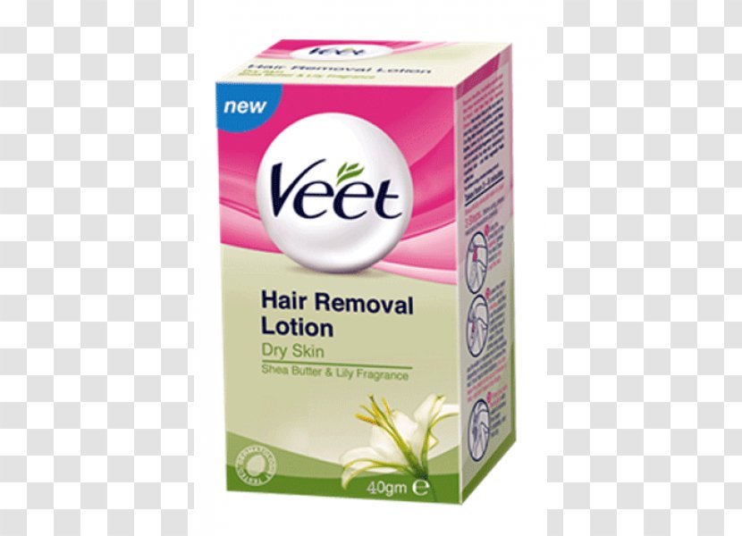Lotion Veet Hair Removal Moisturizer Cream - Wax Transparent PNG