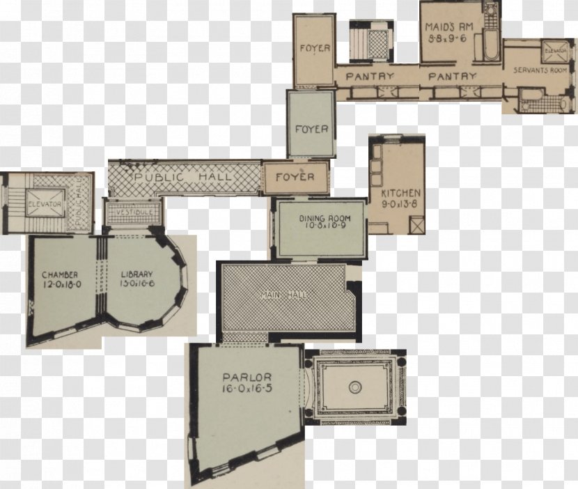 Floor Plan Angle Square Transparent PNG