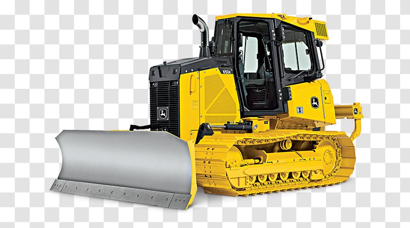 John Deere Bulldozer Heavy Machinery Architectural Engineering Loader - Excavator Transparent PNG